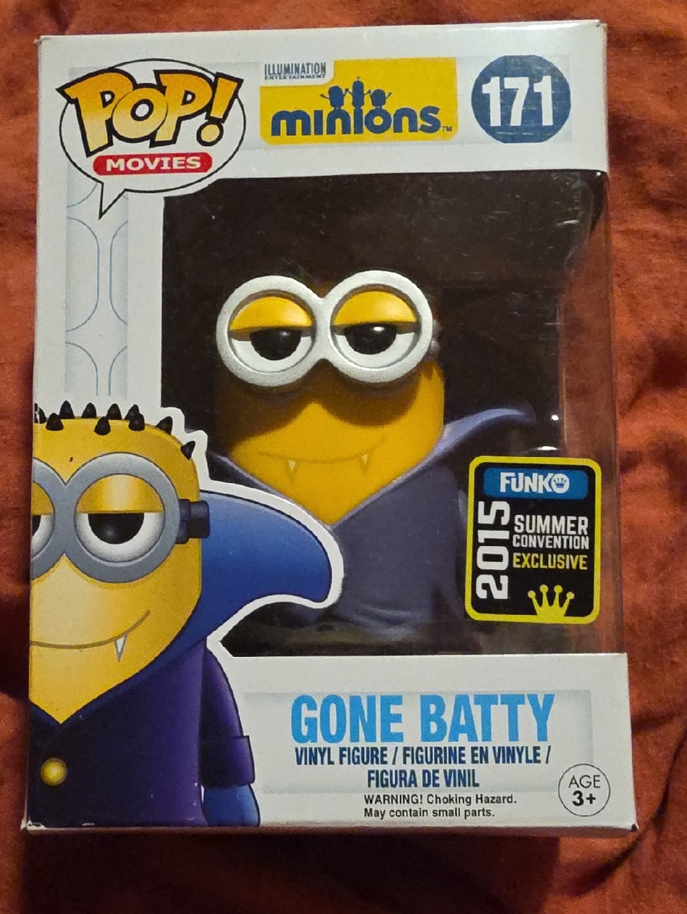 Funko Yellow Minions Gone Batty Vinyl Figure  171